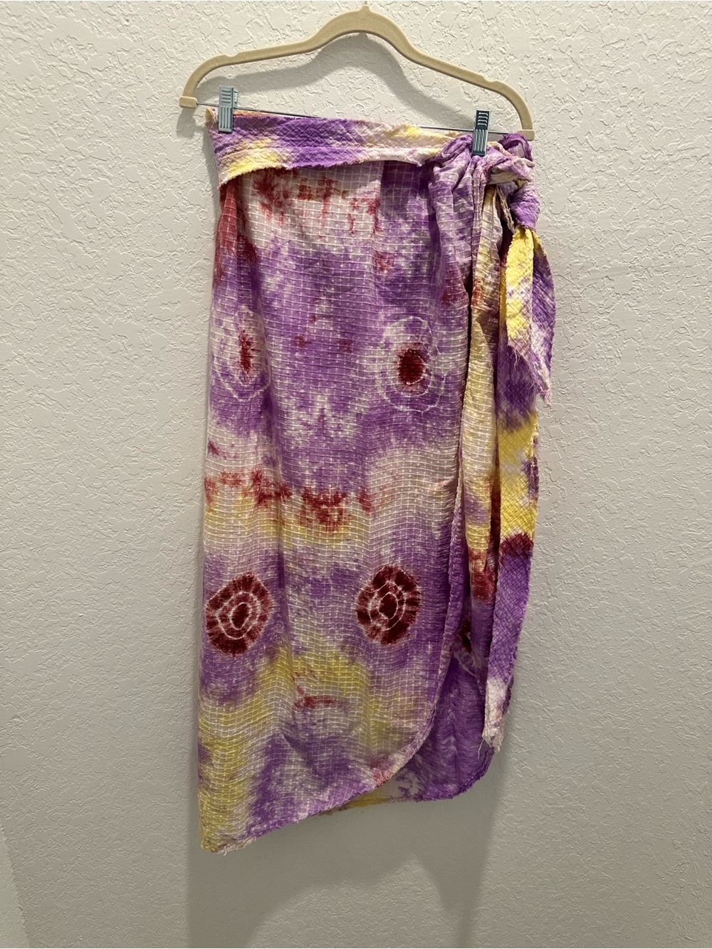 Coniglio Palm Beach Tie Dye Wrap Skirt